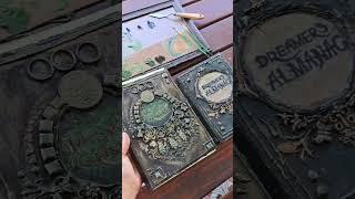 handmade grimoire  for the forest witch #youtubeshorts #shorts