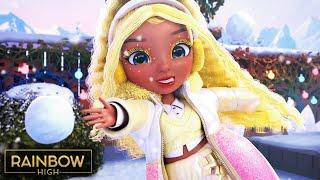 Rainbow High Shimmers Have an Epic Snowball Battle! ️️ | Rainbow High Clip