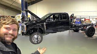 Building my DREAM FORD F-550 TRUCK CAMPER EP:01 - Buckstop Suspension Testing with 6,000LBS