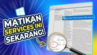 MATIKAN SERVICES WINDOWS 11 INI SEKARANG BIAR MAKING KENCANG! 