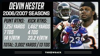 "Devin Hester, you are ridiculous!" FULL 2006 & 2007 Season Highlights