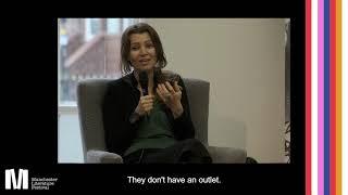 See Turkish novelist Elif Shafak discuss food, fig trees and being raised by women.