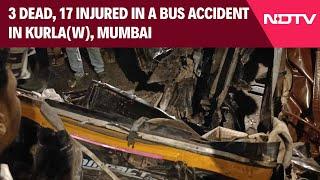 Mumbai News | 3 People Killed, 17 Injured After State Bus Rams Vehicles In Mumbai