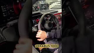 Unleashing the Beast: The Insane BRABUS 1000 Supercar Experience! #brabus