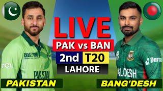 Pakistan vs Bangladesh Live - 2nd T20 | PAK vs BAN Live | Scores & Commentary