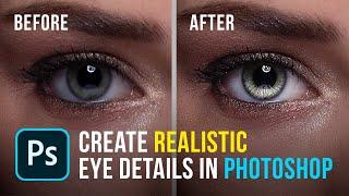 Create Highly Realistic Details In The Eyes in Photoshop