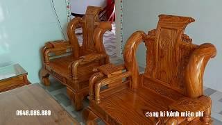 SOI 3 sản phẩm Đồ Gỗ Mộc Nam Huy giao cho khách Long An