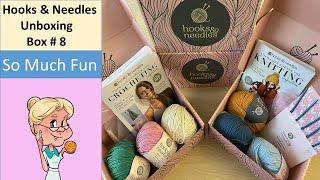 Hooks and Needles UNBOXING Box #8   Let's Take a Look!!  #hookandneedles