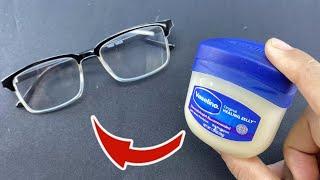 Just Do One Thing And The Scratches On Your Glasses Disappear Immediately  (Surprising) 