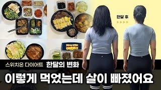 스위치온 다이어트 한달 총정리