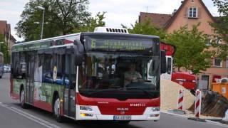 [Sound] MAN Lion´s City A21 mit ZF der Fa. Stadtbus Gmünd