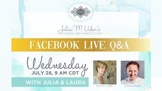 Julia M. Usher’s Cookie Art Competition™: Live Facebook Q&A (July 28, 2021)