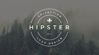 Photoshop Tutorial Vintage Hipster Logo Design (v1) | Sopheap Design