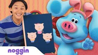 "Three Little Pigs" Read Along w/ Blue's Clues!  Preschool Learning for Kids | Noggin