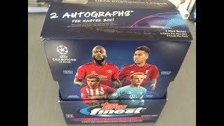 *MUST WATCH* TOPPS CHAMPIONS LEAGUE (FINEST) 2019 BOX #2 **2 AUTOS/MESSSSSSIIIIIIIIIII**