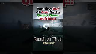 Newest Attack On Titan Game On Roblox Right Now!!!