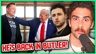 Trump's EMBARRASSING Rally With Elon Musk | Hasnabi Reacts ft. AustinShow