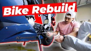 Fixing My Crashed ZX-6R