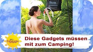 Die BESTEN Camping-Gadgets im Test! | SAT.1 Frühstücksfernsehen