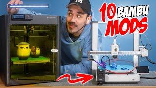 BQ Panda for Bambulab 3D printer | 10 useful mods from 10€! (A1, X1 & P1)