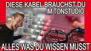 Kabel im Tonstudio und Proberaum | Alles was du wissen musst |