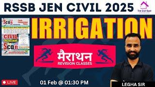 Irrigation Marathon Class for RSSB JEn Civil 2025 Degree Diploma | Irrigation Marathon Class