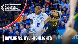 TOP 25 UPSET  Baylor Bears vs. BYU Cougars | Full Game Highlights | ESPN College Basketball