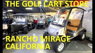 Inside The Golf Cart Store - Palm Springs California 2024