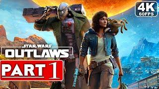 STAR WARS OUTLAWS Gameplay Walkthrough Part 1 [4K 60FPS PC  ULTRA] - No Commentary (FULL GAME)