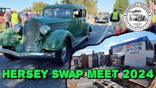 Walking the Hersey Swap Meet 2024 AACA biggest swap meet in the world