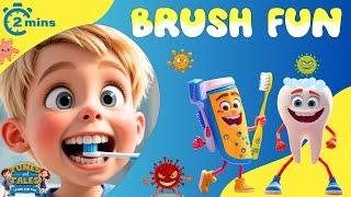 Brush Fun-Sparkling Smiles Song-Tunes and Tales-Nursery Rhymes & Baby Songs-Sing Along #singalong