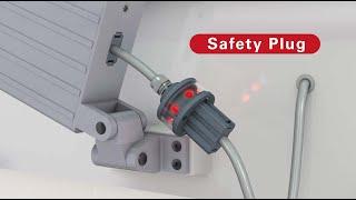 SICO Safety Plug - Anti-pinch protection by "Plug & Safe"