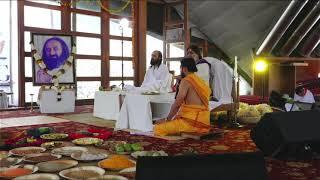 Navratri 2021 - Ashtami Chandi Homa with Rishi Nityapragya ji | Triveni Ashram Pune | Art Of Living