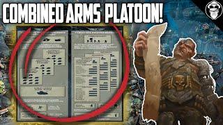 Combined Arms Platoons! Advanced Guard Tactics | Astra Militarum | Warhammer 40,000