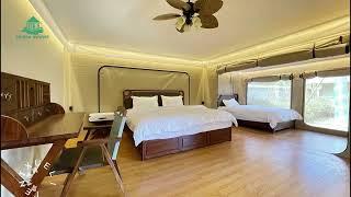 43 Sqm Living Tent With Bathroom for 2 Persons | Canvas Wall Tent for Glamping