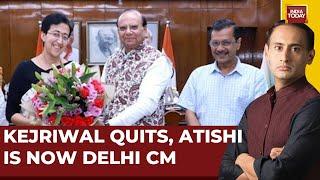 Kejriwal Resignation News: Arvind Kejriwal Quits, Atishi Is Now Delhi CM | Rahul Kanwal |India Today