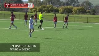 Highlights 2024 JBNPL U15 Whittlesea Ranges FC vs Melbourne Knights FC