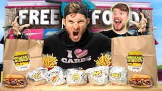 Eating EVERYTHING On The Mr. Beast Burger Menu!