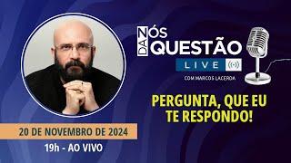 LIVE COMIGO - PERGUNTA QUE EU TE RESPONDO - 20/11/2024 | Marcos Lacerda, psicólogo