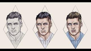 Speed painting - Character Art of Dimitri Drozdov