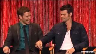 Joseph Morgan and Daniel Gillies PaleyFest 2014 funny moments