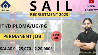 Bokaro Steel Plant Recruitment 2023 | SAIL Recruitment 2023|Bokaro Steel Plant Vacancy |Apply Online