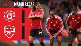 Malard Coming Up Clutch  | Man Utd 1-1 Arsenal | WSL