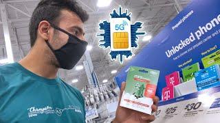 Shopping 5G Sim in USA! Best Deals for Students!!