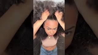 Doing Straight Hairstyles On My Curly Hair Part 15!