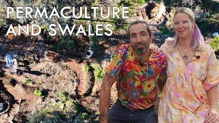 Our Permaculture Food Forest - PUTTING SWALES IN - EP1 DAY ZERO