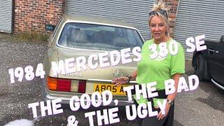 1984 Mercedes 380 SE - The Good, The Bad & The Ugly - and it’s a lot of car for £3,995.