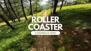 Roller Coaster Bikepark Livigno Carosello 3000  Italy Full Run POV RAW