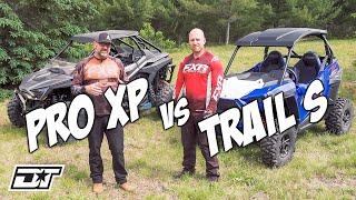 SHOOTOUT!!! RZR Trail S 1000 vs RZR PRO XP