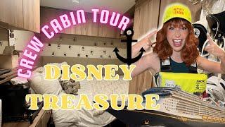 Disney Cruise Ship Crew Cabin Tour!